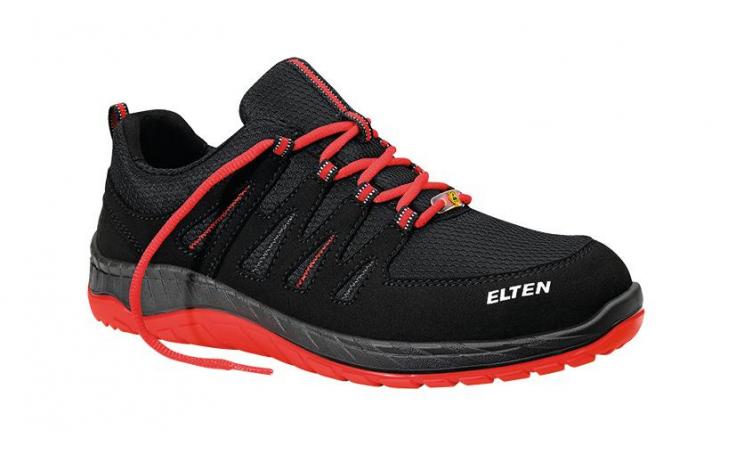 Cipele Elten Maddox black-red S3