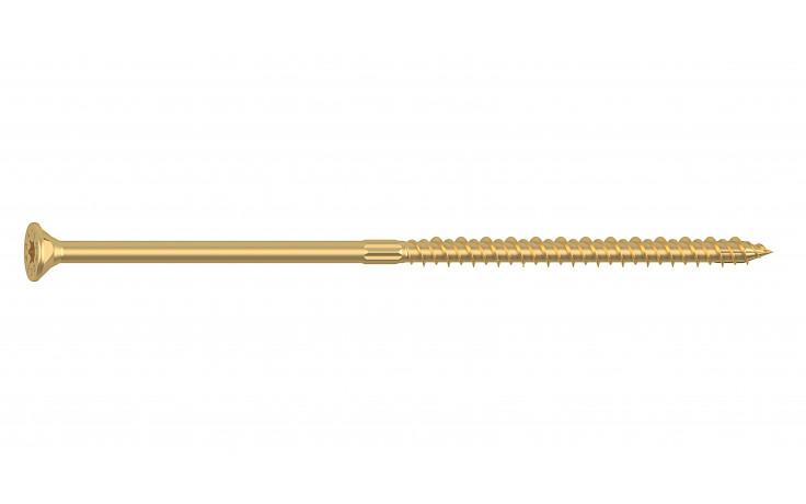 Holzbauschraube RAPID® - Senkfrästaschenkopf - YellWin500 - 8 X 160/80 - TX40 - ETA 12/0373