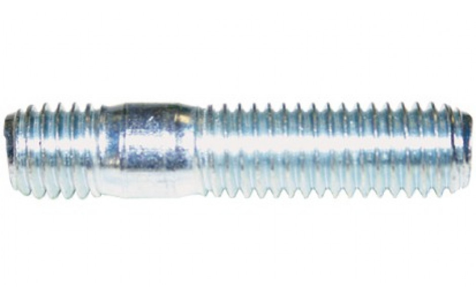 Stiftschraube DIN 939 - 8.8 - verzinkt blau - M8 X 20