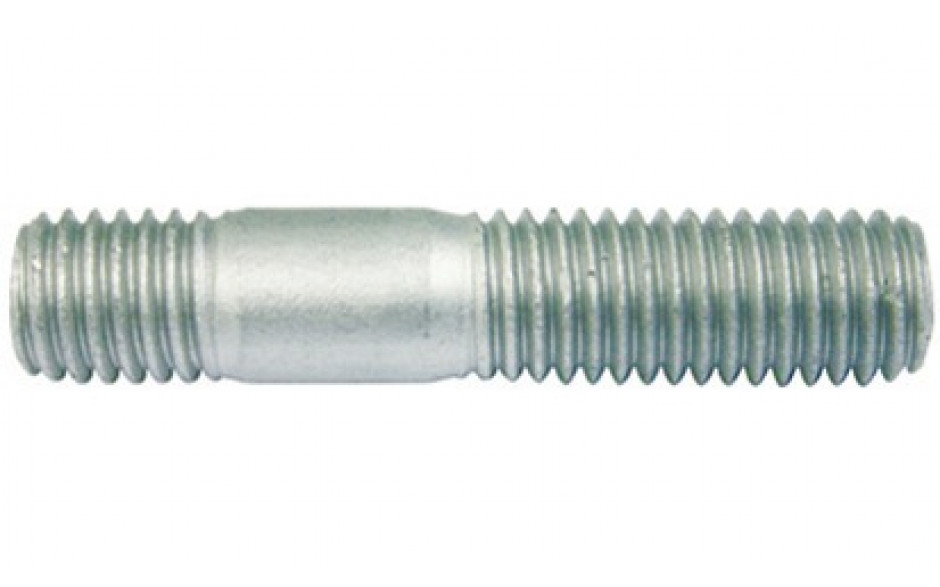 Stiftschraube DIN 938 - 10.9 - Zinklamelle silber - M16 X 65