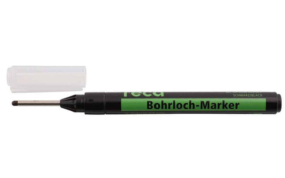 RECA BOHRLOCH-MARKER SCHWARZ