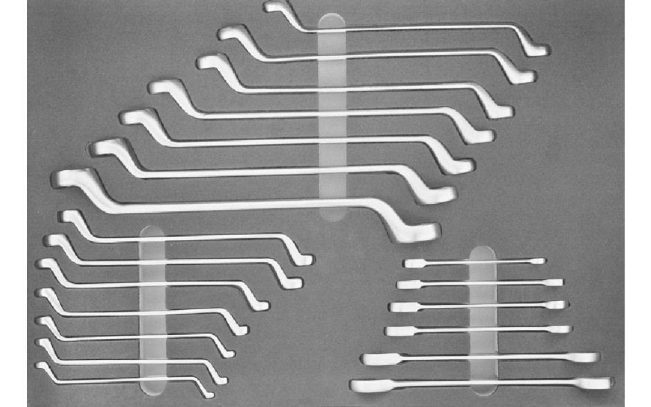 RECA Komplettmodul Ringschlüssel 20 teilig mit Laserung