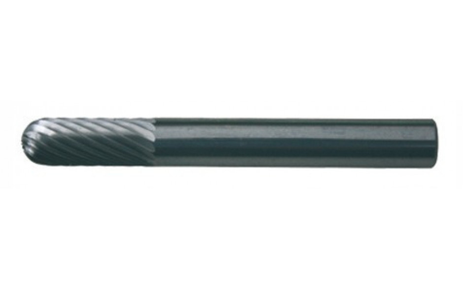 RECA Hartmetall-Frässtifte Kugelzylinderform ohne Spanbrecher Durchmesser x Länge 6 x 16 mm mit 6 mm Schaft