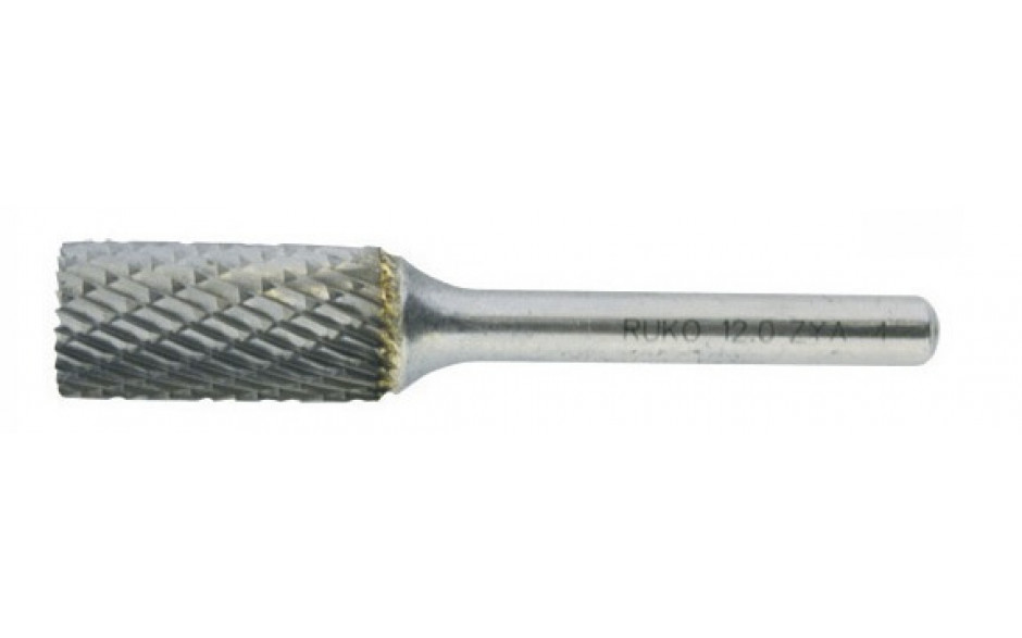 RECA Hartmetall-Frässtifte Zylinderform kreuzverzahnt Durchmesser x Länge 8 x 20 mm mit 6 mm Schaft