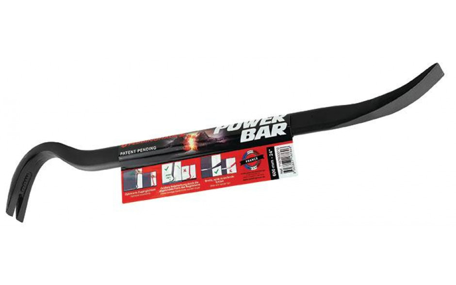 Nageleisen Power Bar Satz 14", 24" und 36" 350mm, 600mm und 900mm