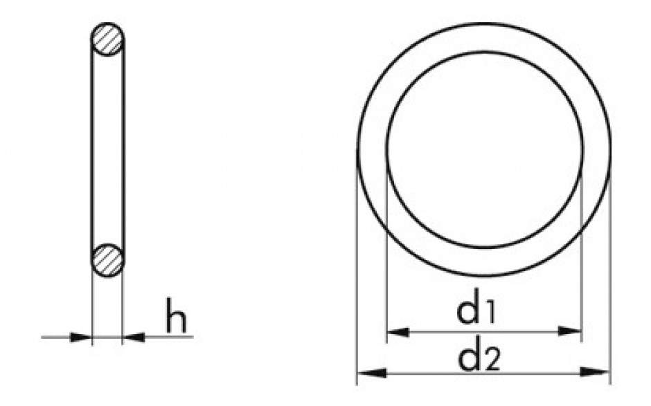 Dichtring DIN 7603C - Kupfer - 10 X 16 X 1,5