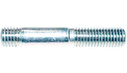 Stiftschraube DIN 938 - 8.8 - verzinkt blau - M6 X 90