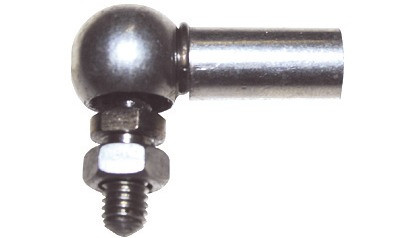 Winkelgelenk DIN 71802 - Stahl - verzinkt blau - M10 - CS16