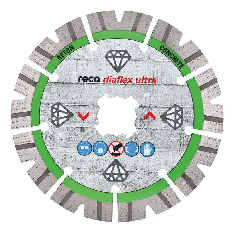 RECA diaflex ultra Universal Premium Durchmesser 400 mm Bohrungsdurchmesser 25,4 mm