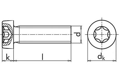 Zylinderschraube ISO 14580 - A2-70 - M2 X 10
