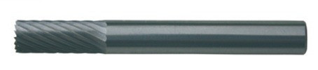 RECA Hartmetall-Frässtifte Zylinderform ohne Spanbrecher Durchmesser x Länge 8 x 20 mm mit 6 mm Schaft