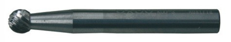 RECA Hartmetall-Frässtifte Kugelform ohne Spanbrecher Durchmesser x Länge 6 x 5 mm mit 6 mm Schaft