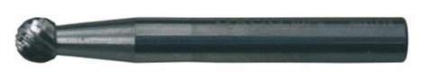 RECA Hartmetall-Frässtifte Kugelform ohne Spanbrecher Durchmesser x Länge 10 x 9 mm mit 6 mm Schaft