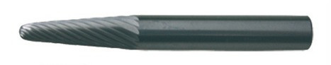 RECA Hartmetall-Frässtifte Kegelform, ohne Spanbrecher Durchmesser x Länge 6 x 16 mm mit 6 mm Schaft