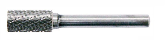 RECA Hartmetall-Frässtifte Zylinderform kreuzverzahnt Durchmesser x Länge 10 x 20 mm mit 6 mm Schaft