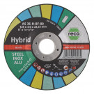 RECA hibridna brusna ploča, 125 x 3,0 x 22,23 mm