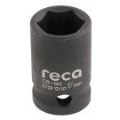 RECA udarni nasadni ključ 1/2'', kratki, veličina 17 mm