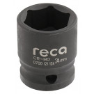 RECA udarni nasadni ključ 1/2'', kratki, veličina 24 mm