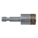 RECA INOX bitni nasadni ključ 1/4'', E6.3, veličina 7 x 50 mm