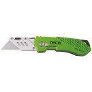 RECA višenamenski sklopivi nož, trapezno sečivo, 1-komponentna drška