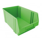 Plastična skladišna kutija, veličina: 2, zelena