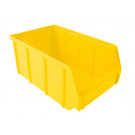 Plastična skladišna kutija PP, veličina: 2, žuta