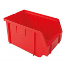 Plastična skladišna kutija PP, veličina: 3, crvena