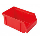 Plastična skladišna kutija PP, veličina: 4, crvena