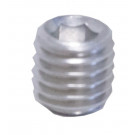 Vijak crvić, urez, DIN 916 (ISO 4029), nerđajući čelik A2-21H, M 4 x 25 mm