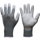 RECA rukavice Pu sive, veličina 6 /RS