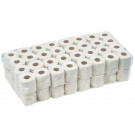 WC papir, 2-slojni, 250 listova,natur pakovanje = 64 rolne