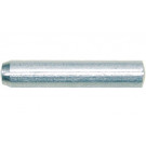 Cilindrična čivija, zarezana, DIN 1473, čelik, pocinkovan, 10 x 25 mm