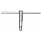 Ključ za stezanje steznih glava za strug, 4-ugli, 9 mm