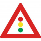 Znak opasnosti §50/15 Najava svetlosnog signala unapred 700 x 1,5 mm