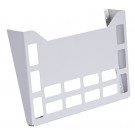 RECA MAXMOBIL držač za brošure / odeljak za odlaganje papira, formati do A4, horizontalna verzija, dimenzije 255 x 345 x 30/70 mm, RAL 9006