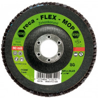 RECA Flex-Mop, zakrivljeni, cirkonski korund, Ø 178 mm, granulacija: 40