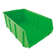 Plastična skladišna kutija PP, veličina: 1, zelena